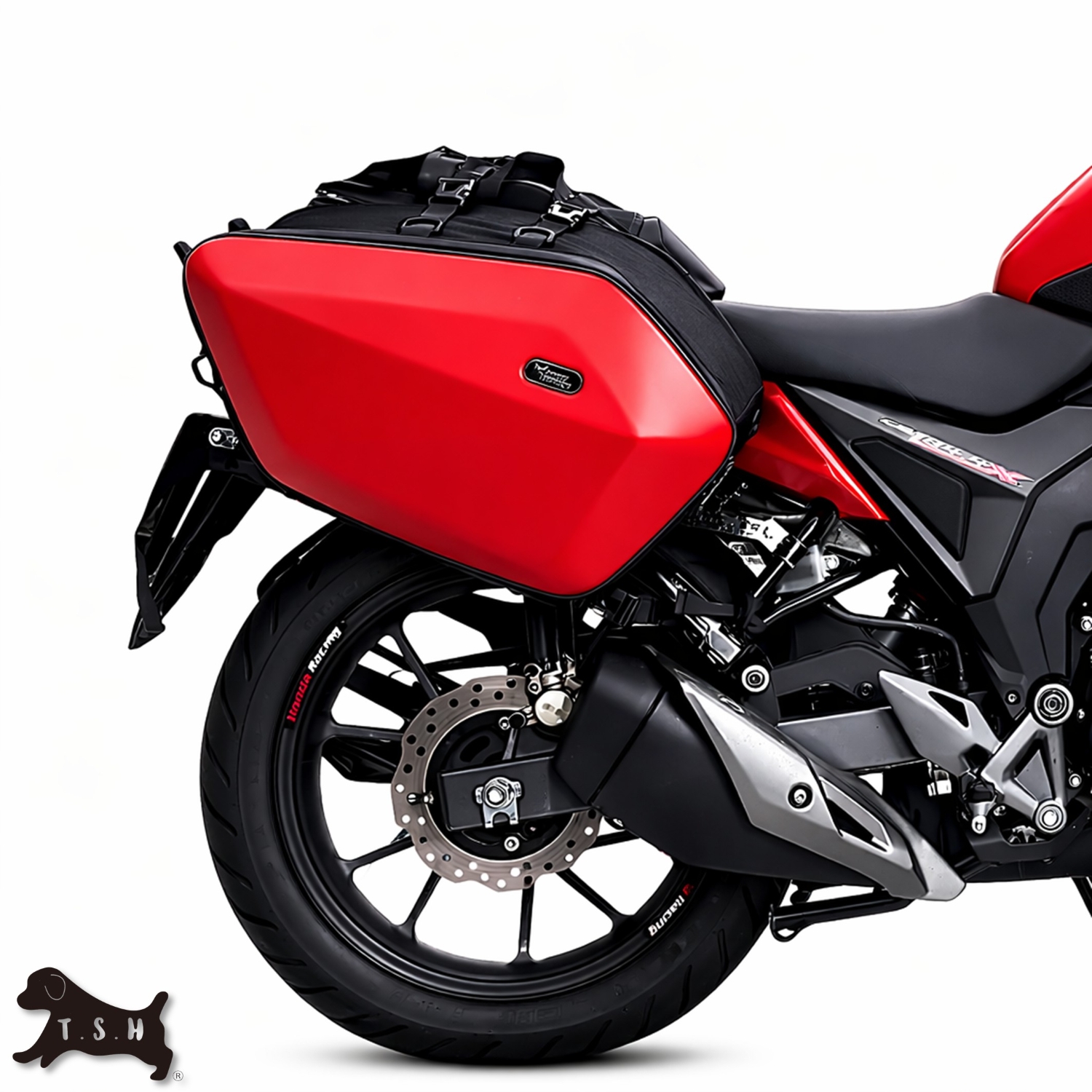 サイドバック KAWASAKI ZX-6R SW-MOTECH:SWモテック PROカーゴバッグ TAILBAGを使っ