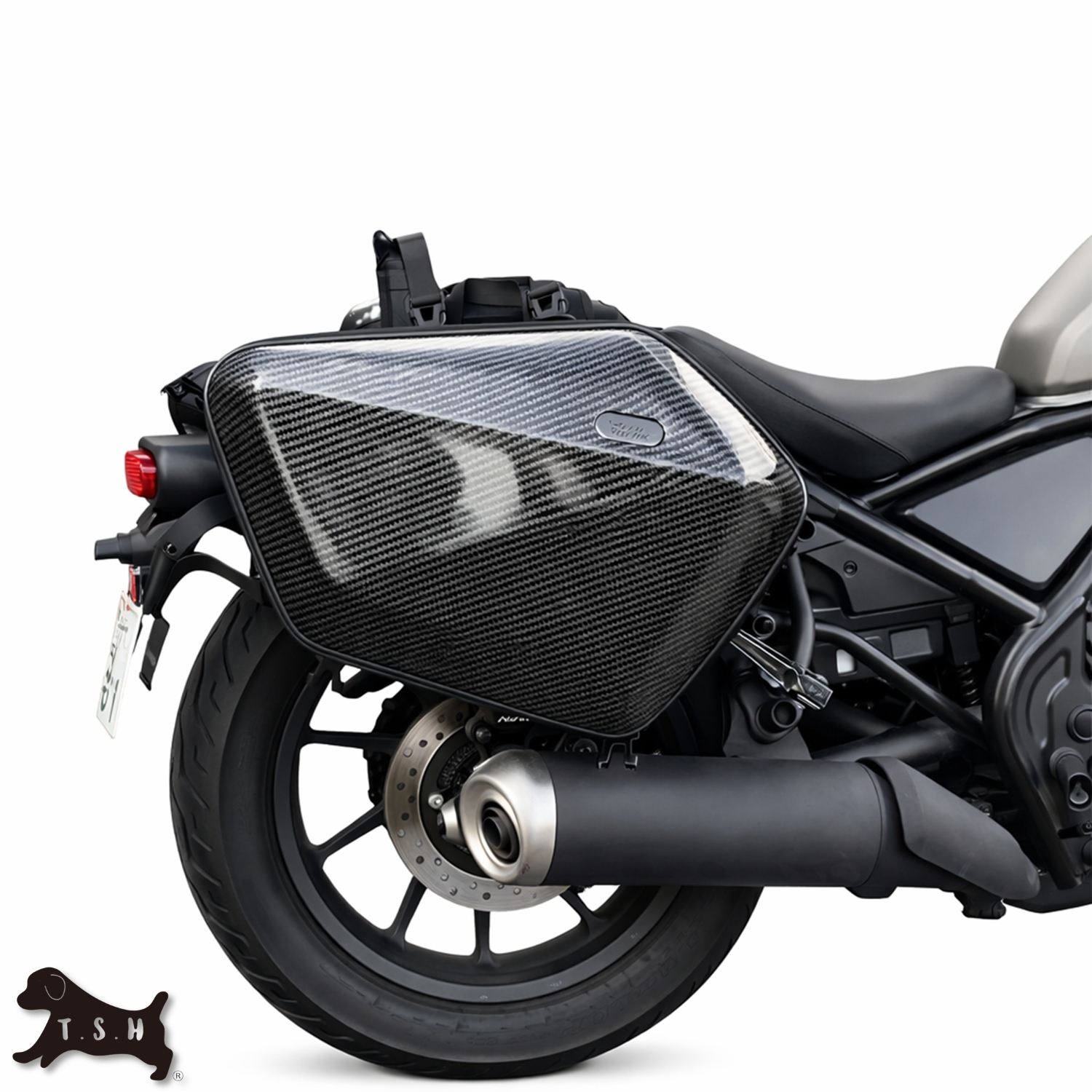 ※調整中 バイク用 サイドバック T.S.H バイク用サイドバッグ 左右セット Motocentric モトセントリック