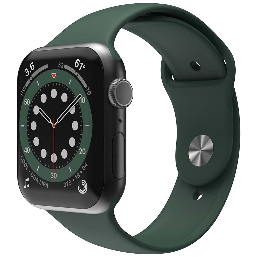 apple watch用 ベルト シリコン 1本 アップル ウォッチ バンド 女性