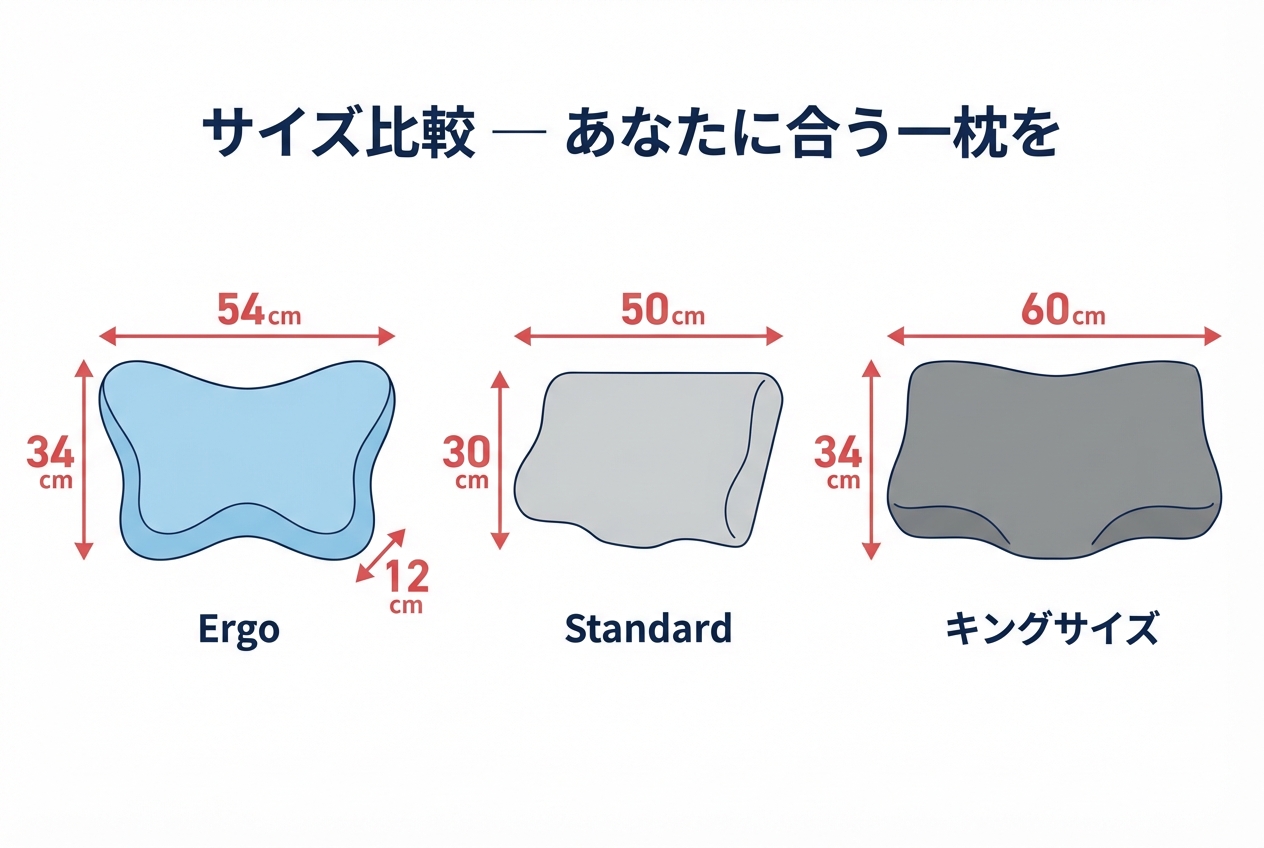 サイズ寸法比較