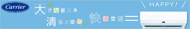 ルームエアコン 日本キヤリア 大清快