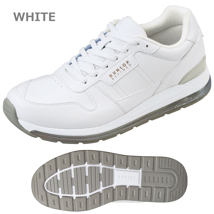 DUNLOP REFINED スニーカー メンズ エアソール カジュアルシューズ