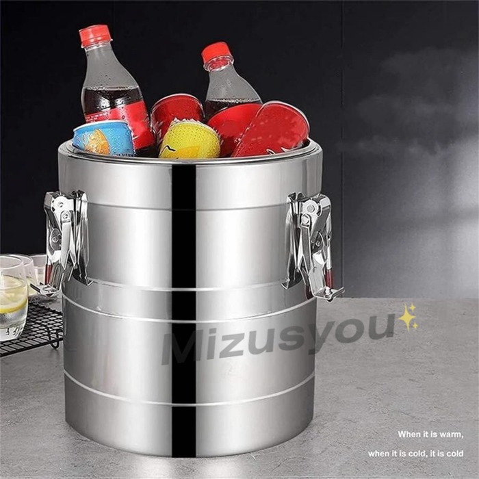 ウォータージャグ タンク 保温ジャグ ステンレス断熱バケツ 断熱アイス