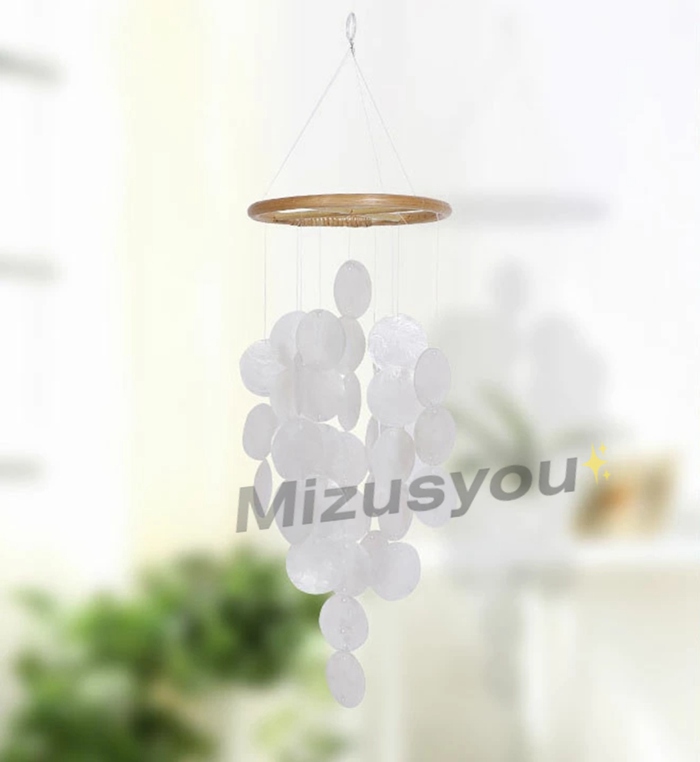 カピス貝 シェル（風鈴、ウィンドウチャイム）｜インテリア雑貨 | 家具