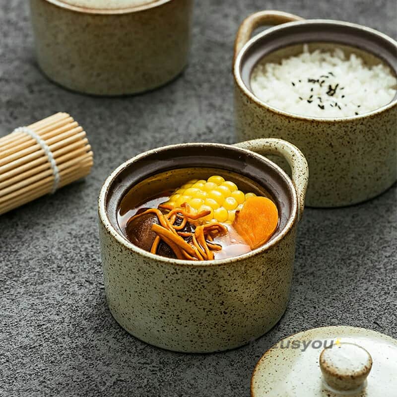 蒸し碗 4個 ちゃわんむし器 茶碗蒸し 器 蒸し器 蓋付き おしゃれ 北欧