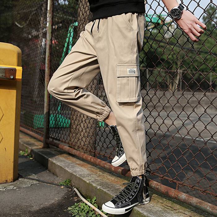 ワークパンツ カーゴパンツ メンズ カジュアル 作業着 作業ズボン 仕事着 カーゴ 作業服 ジョガーパンツ ロングパンツ :qcwmf01:SHOP燕  通販 