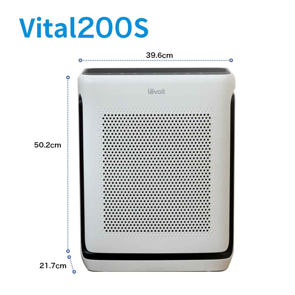 Levoit(レボイト) 空気清浄機 Vital200S 強力浄化 33畳以下 Levoit 空気清浄機 ペット向け 静音設計 スマホ対応 強力浄化 21