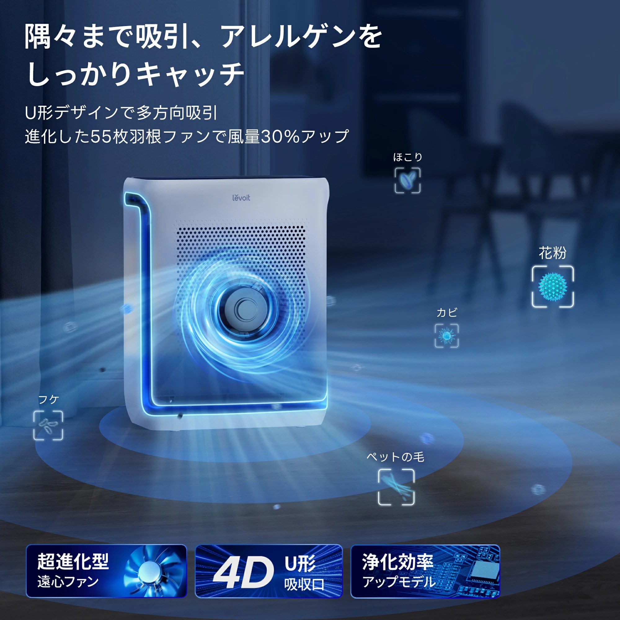 Levoit Core200S 空気清浄機 Levoit Core 200S 空気清浄機