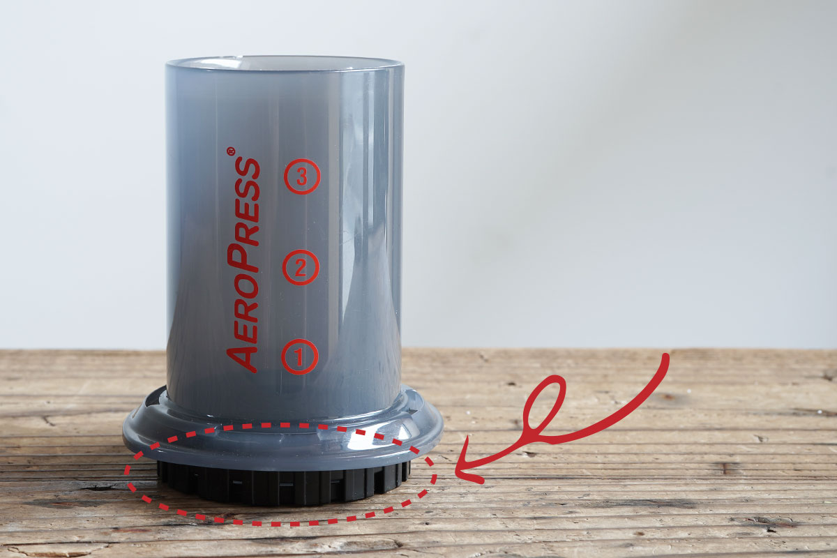 AeroPress 純正パーツ / 交換用フィルターキャップ エアロプレス ゴー