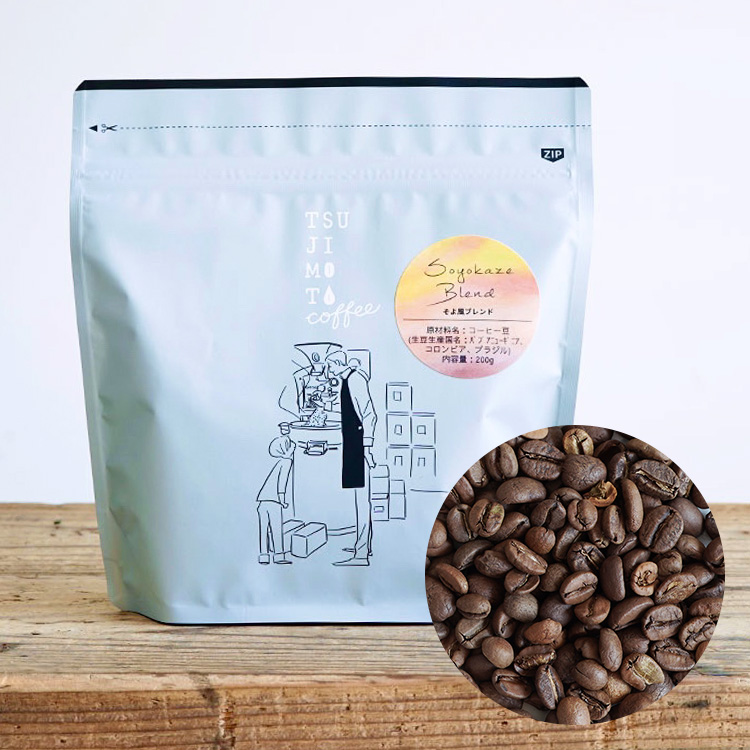 辻本珈琲（TSUJIMOTO coffee） レギュラーコーヒー豆 / そよ風ブレンド