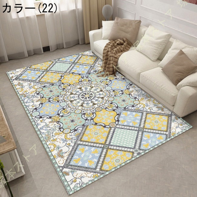ラグ ラグマット 洗える おしゃれ カーペット 厚手 防ダニ 抗菌 防臭
