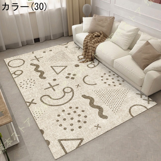 ラグ ラグマット 洗える おしゃれ カーペット 厚手 防ダニ 抗菌 防臭