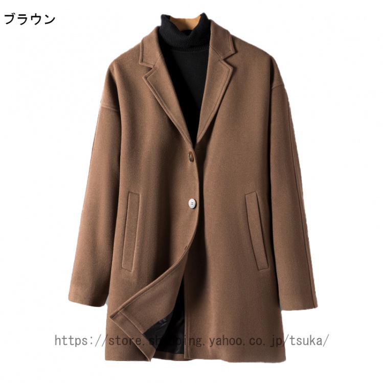 チェスターコート メンズ コート 無地 テーラード 男女兼用 ジャケット 春服 秋冬服 ロング丈 ビジネス テーラード 厚手 薄手 通勤通学 メンズ アウター