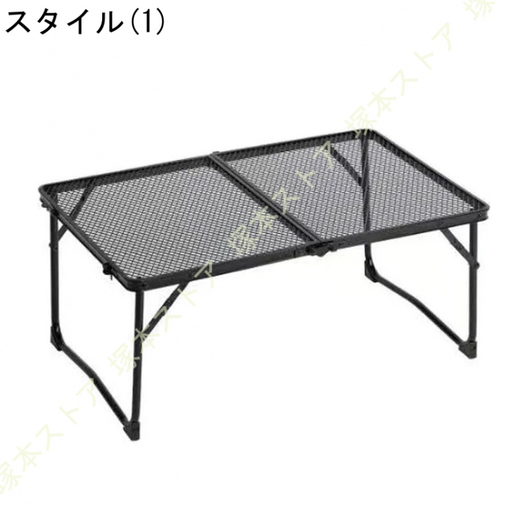 アウトドア テーブル キャンプテーブル 黒 アウトドアテーブル