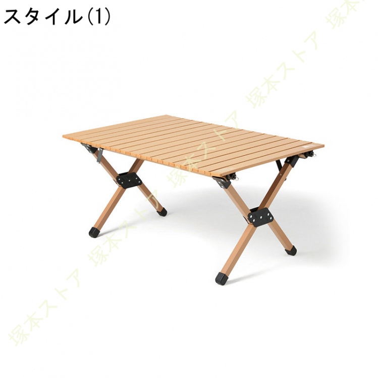 キャンプ テーブル 折りたたみ ロール 2カラー キャンプロールテーブル キャンプテーブル アウトドアテーブル ロールテーブル レジャーテーブル bbq 軽量の画像
