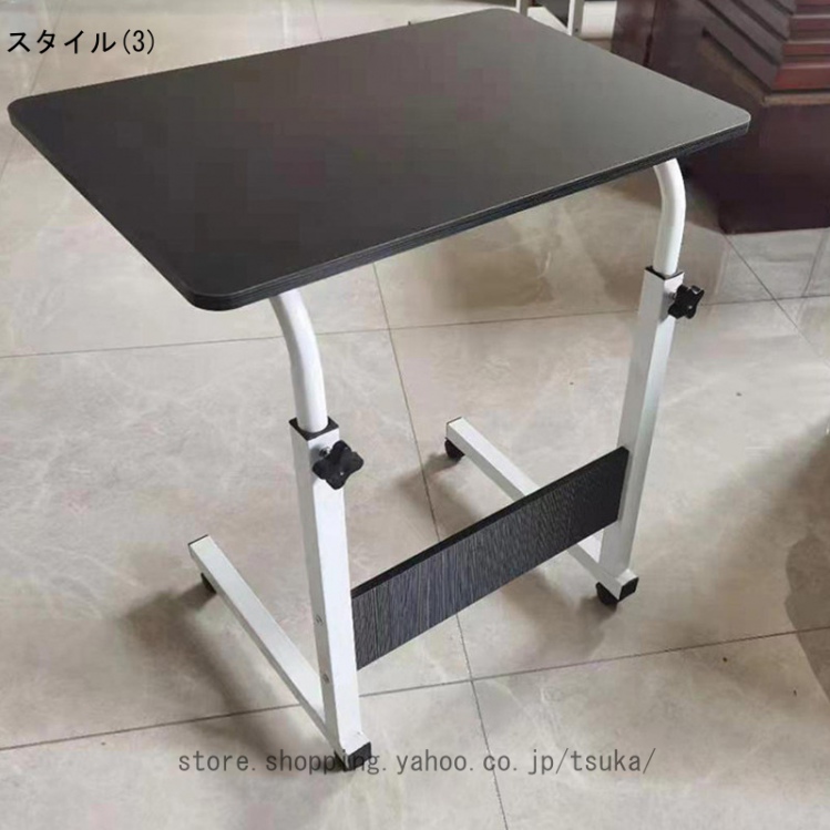 移動式テーブル キャスター付き 移動式ブラックワークテーブル 幅1200 奥行600 高さ804 YI-SUM1260-C