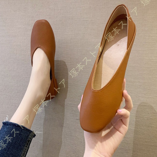 レディース シューズ フラット パンプス ローヒール 痛くない ぺたんこ 2way フラットシューズ 外履き スリッポン 秋 おしゃれ かかと踏める 大人 カジュアル |  | 01