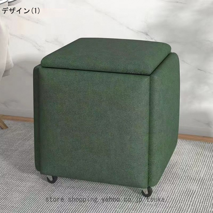 5脚の椅子を1つに収納 用途によって使い分けできるコンビネーション