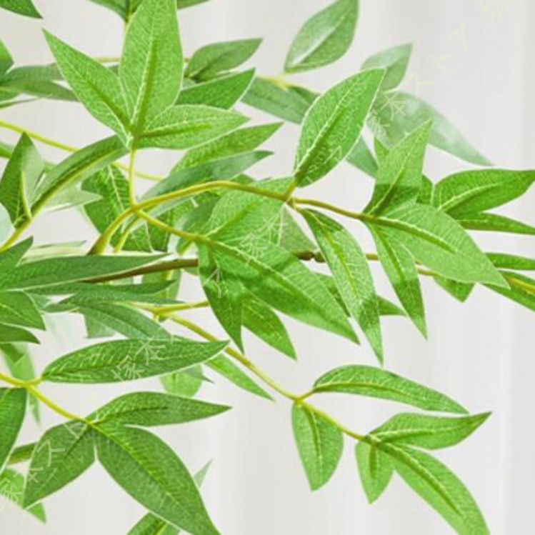 竹 人工観葉植物 フェイクグリーン 大型 人工ヤシの木 人工鳥 楽園の木