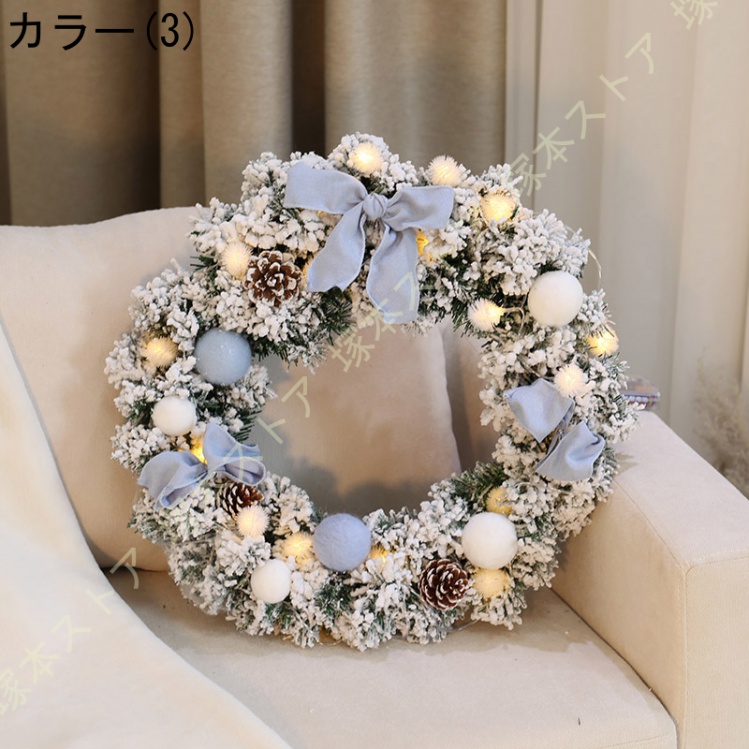 クリスマスリース ミニ 卓上 ミニクリスマスツリー 卓上ツリー 飾り ミニツリー 装飾品 鈴 松の木 人工 卓上 木製ベース 北欧風 インテリア クリスマス用_3