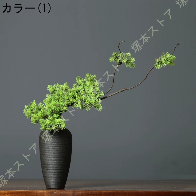 人工観葉植物 フェイクグリーン 卓上 玄関先 リビング ベッドルーム カフェ 事務所 オフィス 室内 バルコニー 本物そっくり リアルな仕上がり 茂る外観_1
