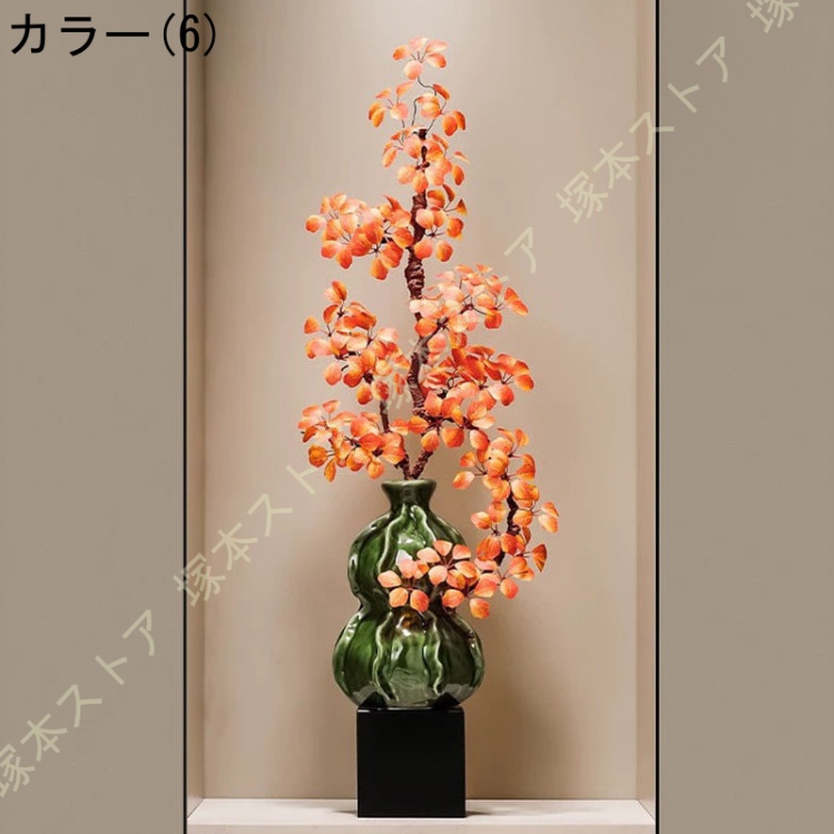 フェイクグリーン 卓上 松の木 禅の装飾品 人工盆栽植物 リビング