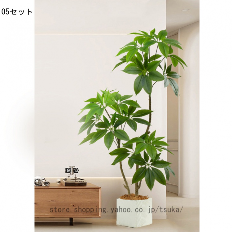 フェイクグリーン 大型 造花 リアルな葉 人工観葉植物 本物そっくり ヨーロッパ 庭園風 フェイクツリー 結婚式場 カフェ 装飾 枯れない メンテナンス不要_4