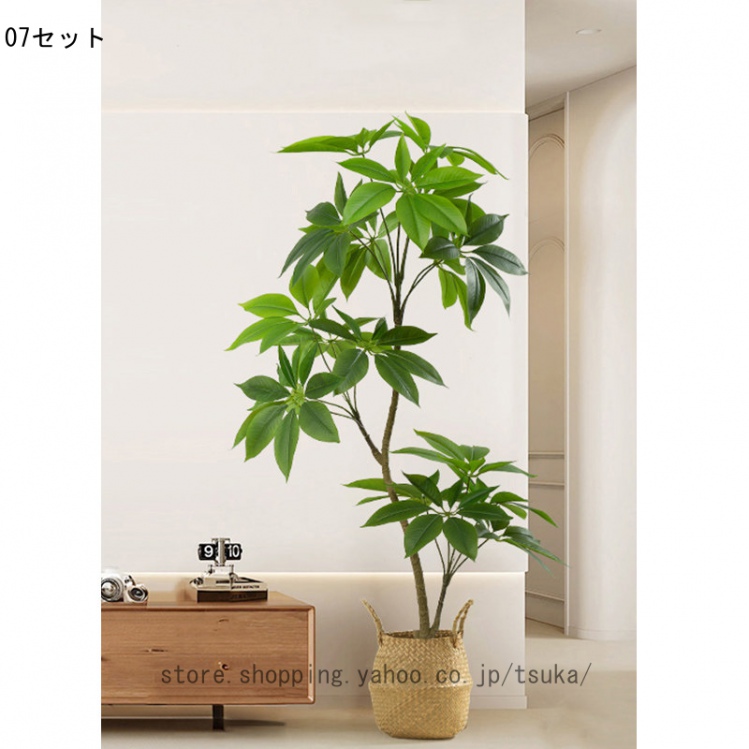 フェイクグリーン 大型 造花 リアルな葉 人工観葉植物 本物そっくり ヨーロッパ 庭園風 フェイクツリー 結婚式場 カフェ 装飾 枯れない メンテナンス不要_5
