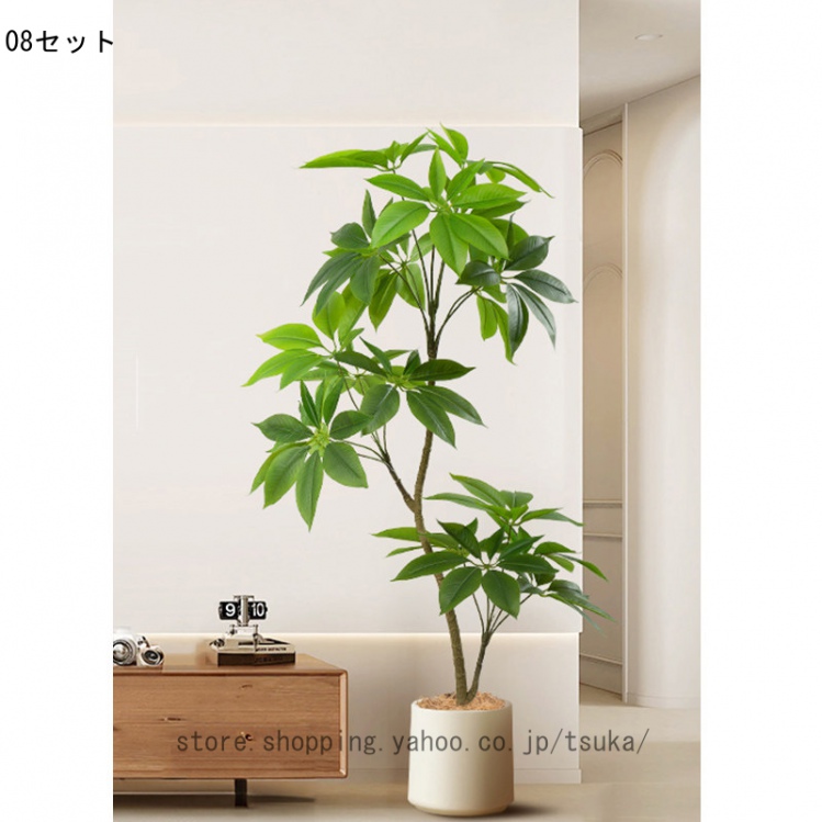 フェイクグリーン 大型 造花 リアルな葉 人工観葉植物 本物そっくり ヨーロッパ 庭園風 フェイクツリー 結婚式場 カフェ 装飾 枯れない メンテナンス不要_6