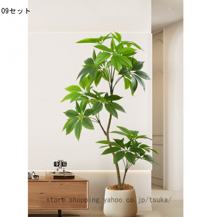 フェイクグリーン 大型 造花 リアルな葉 人工観葉植物 本物そっくり ヨーロッパ 庭園風 フェイクツリー 結婚式場 カフェ 装飾 枯れない メンテナンス不要_7