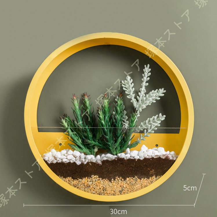 2点セット！人工観葉植物 壁掛け用 モダンデザイン　ウォールグリーン 2点セット！人工観葉植物 壁掛け用 モダンデザイン ウォールグリーン