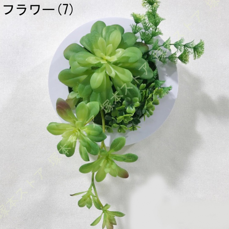 人工多肉植物 ウォールグリーン ミニ 植物鉢植え 枯れない フェイク