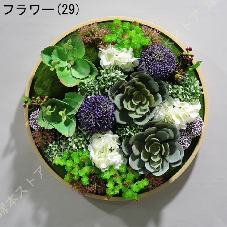 人工観葉植物 フェイクグリーン ハンギング ウォールグリーン 多肉植物 ミニ 室内 ホーム 庭 トイレ オフィス 玄関 寝室 サボテン 多肉植物 ガーデニング_1