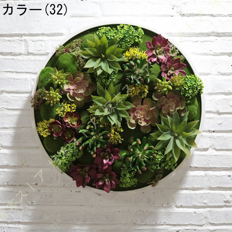 人工観葉植物 フェイクグリーン ハンギング ウォールグリーン 多肉植物 ミニ 室内 ホーム 庭 トイレ オフィス 玄関 寝室 サボテン 多肉植物 ガーデニング_4