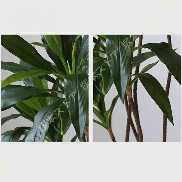 フェイクグリーン 人工観葉植物 インテリア 大型 軽量 バナナの葉 枯れ