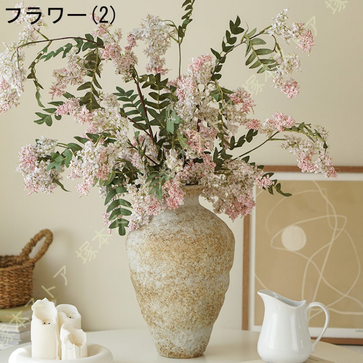 造花セット 本物そっくり 長持ちする 花束 リアル フェイクフラワー 卓上 花瓶付き 人工観葉植物 フェイクグリーン 現代的な装飾 リアルな質感 インテリア_2