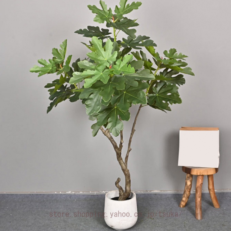 フェイクグリーン 鉢植え 大型 人工 観葉植物 リアル インテリア おしゃれ 飾り リビング オフィス 業務用 事務所 玄関 待合室 枯れない 人工植物 水やり不要_1