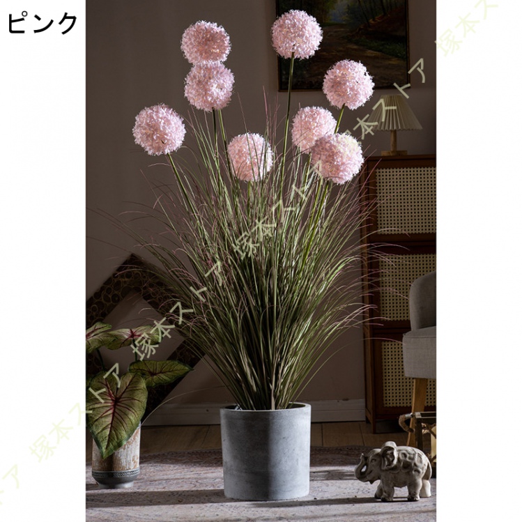造花 インテリア 坪庭 フェイクグリーン 大型 装飾 和風 ガーデニング 部屋 パーテーション 家具 間仕切り 緑 飾り ホーム オフィス ベランダ 人工観葉植物_3