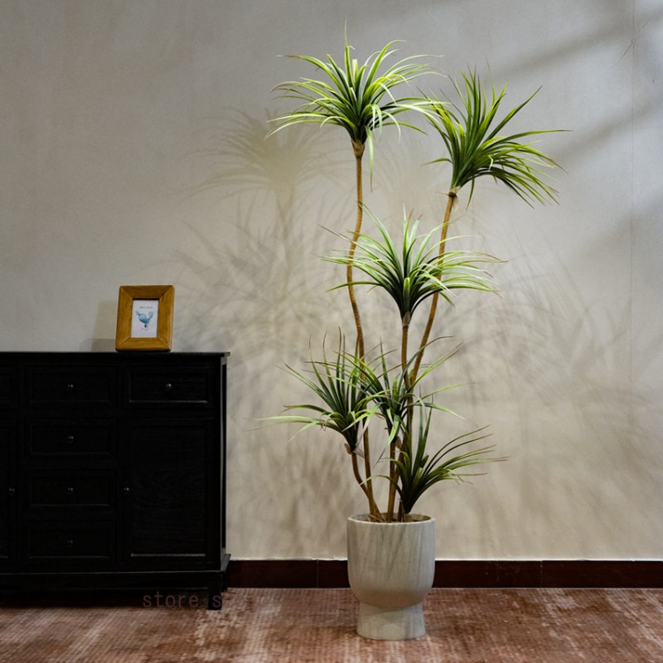 フェイクグリーン インテリア 人工観葉植物 フェイク植物 おしゃれ 鉢植え オフィス リビング 寝室 玄関 廊下 お手入れ簡単 鉢付き 引っ越し祝い 世話不要_1