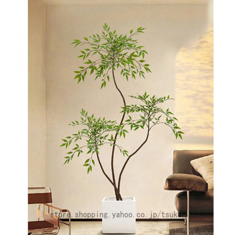 観葉植物 フェイクグリーン 北欧 モダン フェイク 植物 インテリア おしゃれ グリーン 大型 室内 屋外 インテリア雑貨 玄関 ンテリア 人工観葉植物 観葉樹_1