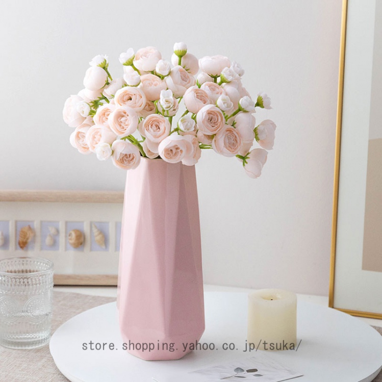 フェイクフラワー 造花 花器付き インテリア 卓上 おしゃれ ins風 創意的 枯れない 人工花 観葉植物 リビング プレゼント 転居 キャンプ テーブル ショップ |  | 01