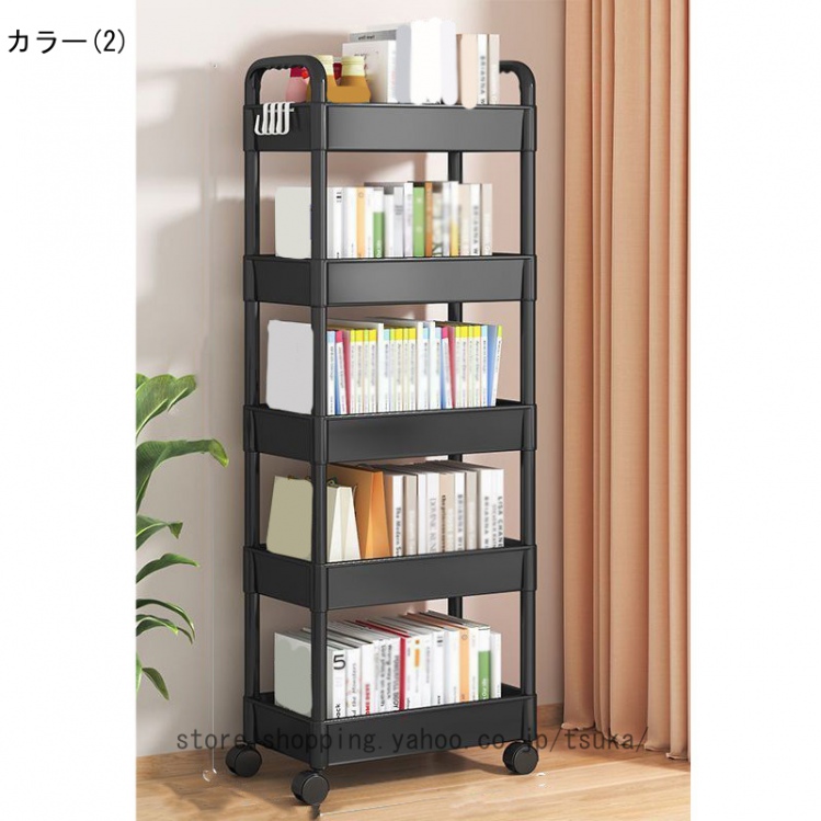 キッチンワゴン 隙間収納 キャスター付き ペットボトルラック 冷蔵庫横