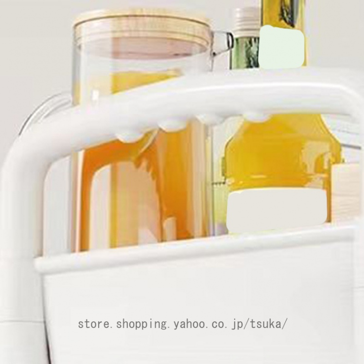キッチンワゴン 隙間収納 キャスター付き ペットボトルラック 冷蔵庫横