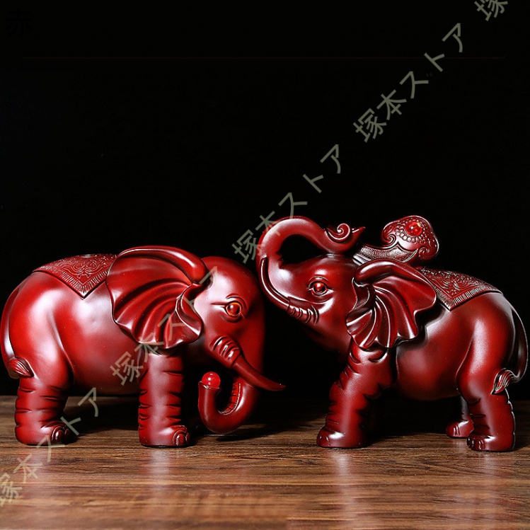 象 ゾウ 象置物 象彫刻 風水置物 エレファント 象の彫刻ラッキー