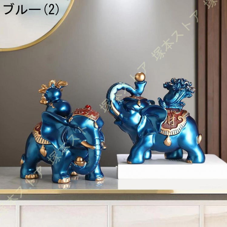 象 ゾウ 象置物 象彫刻 風水置物 エレファント 象の彫刻ラッキー