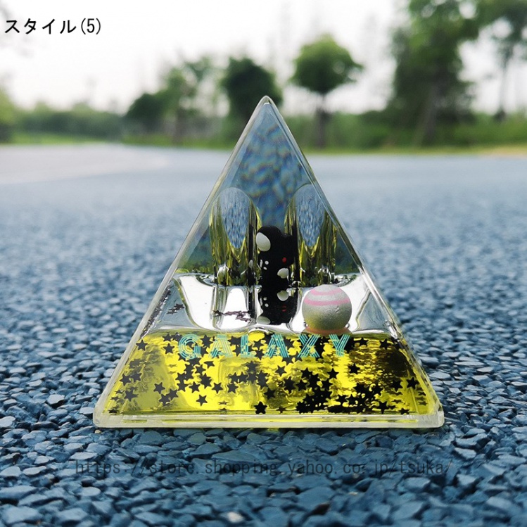 宇宙飛行士柄 水時計 液体 オイルモーション アクリル カワイイ 砂時計