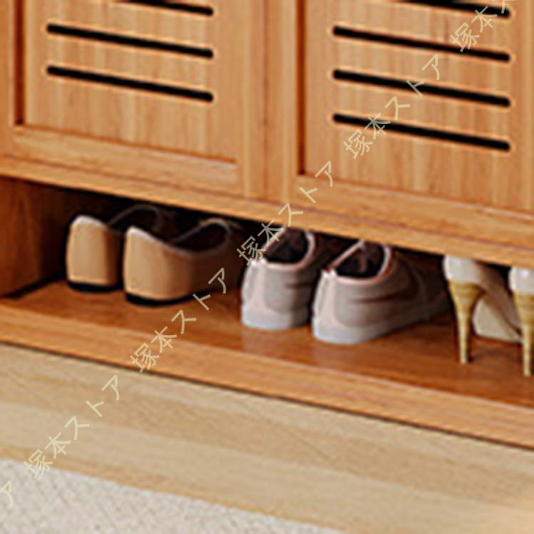 シューズボックス 下駄箱 8段 幅60×奥行31×高さ115cm 靴箱 扉 通気性