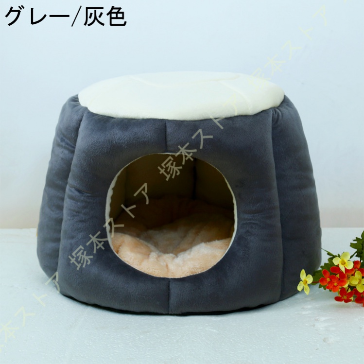 ペットハウス ペットベッド 犬小屋 犬のハウス 猫ハウス 猫ベッド 室内 ペットベッド ハチの巣形 お洒落 かわいい 犬小屋 両用 折りたたみ 2way クッション |  | 01