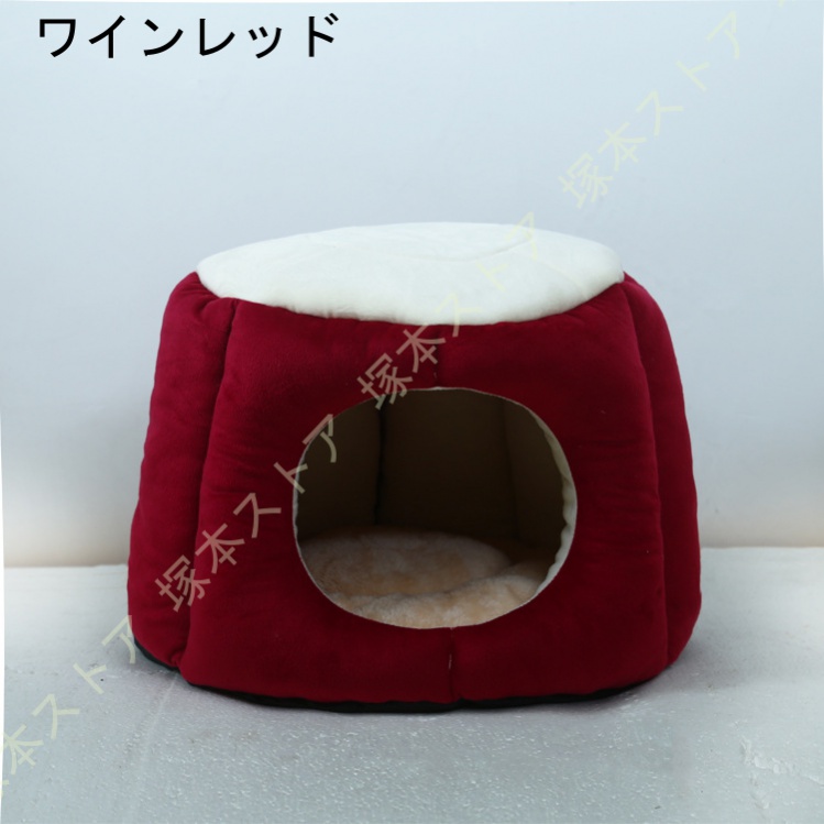 ペットハウス ペットベッド 犬小屋 犬のハウス 猫ハウス 猫ベッド 室内 ペットベッド ハチの巣形 お洒落 かわいい 犬小屋 両用 折りたたみ 2way クッション |  | 02