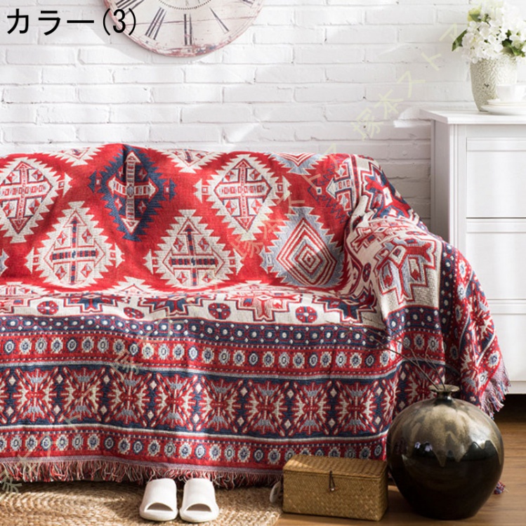 新生活 マルチカバー 長方形 230*250cm 混紡 ベッドカバー 布 マルチ